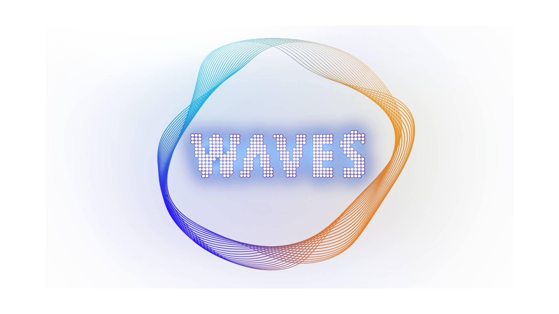 WAVES Art exhibition 2022 logo